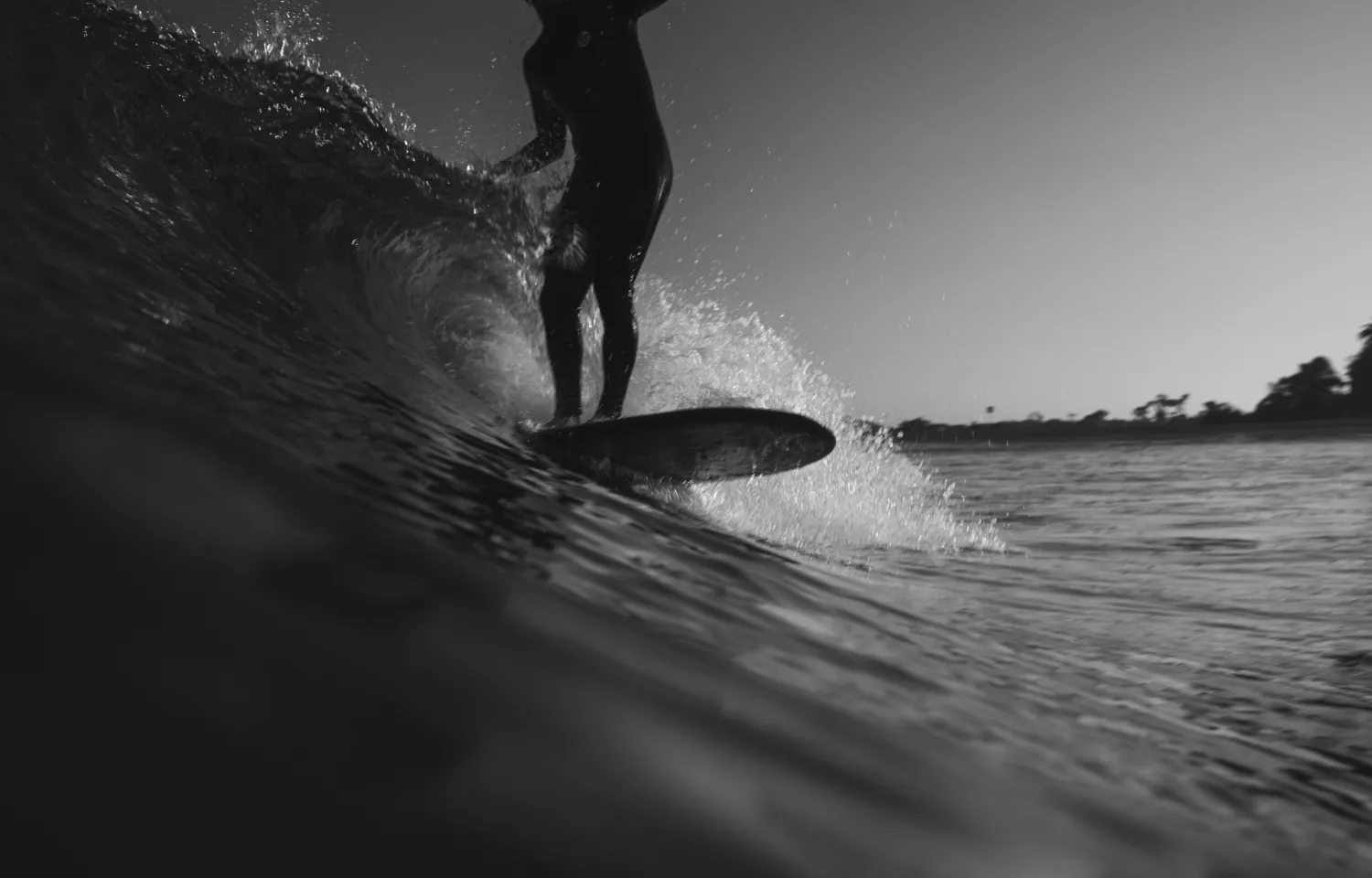 Historic surfing on Kuta Beach
